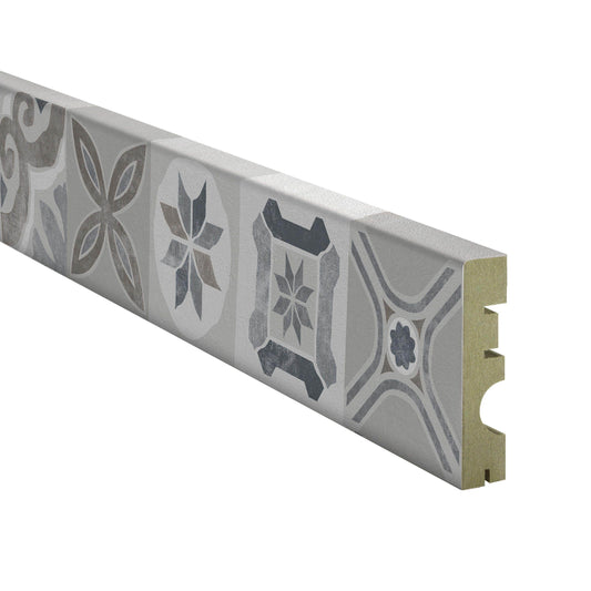 Rodapie Finfloor MDF Melamina 7cm de Altura - Pinturas y Tarimas Ideas