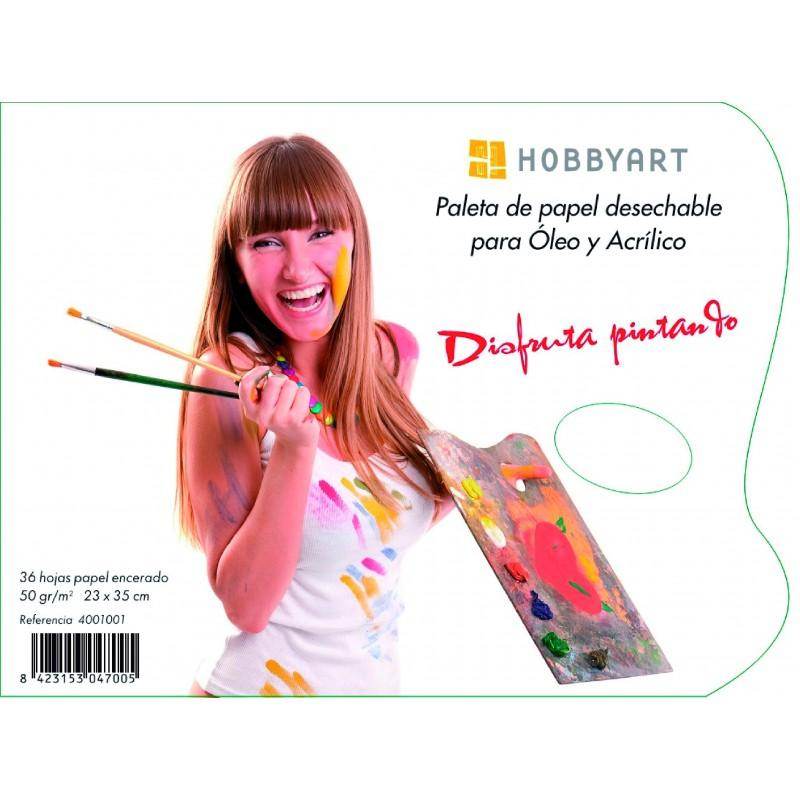 PALETA DE PAPEL 36 HOJAS - Pinturas y Tarimas Ideas