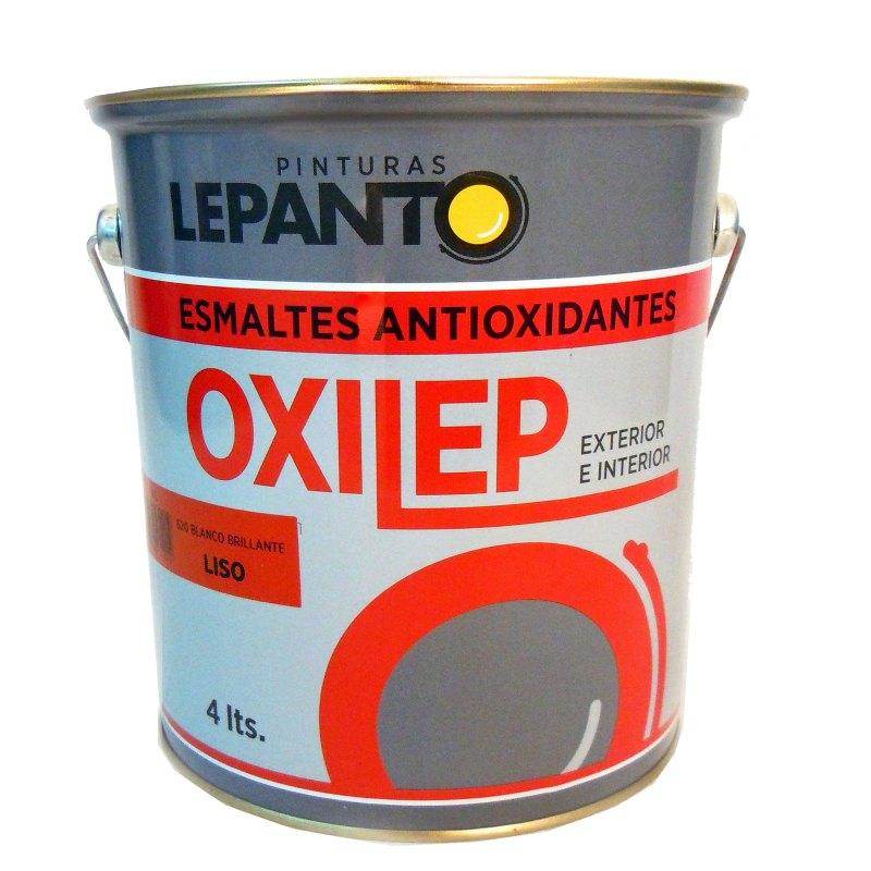 Oxilep Liso Antioxidante Exterior e Interior 620 Brillante Blanco 4L - Pinturas y Tarimas Ideas