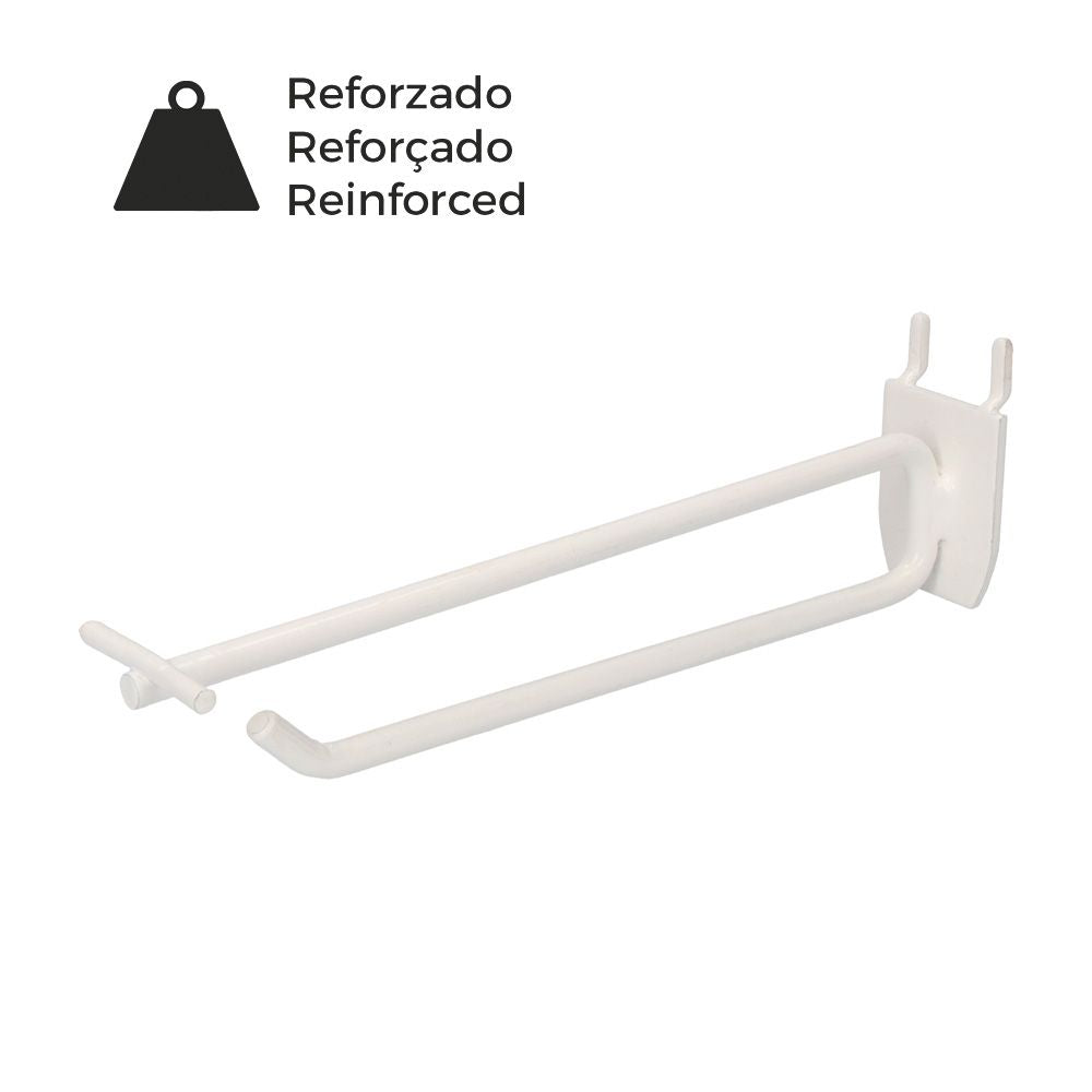 GANCHO REFORZADO EDM PARA EXPOSITOR 00040 Ø0,7x20cm