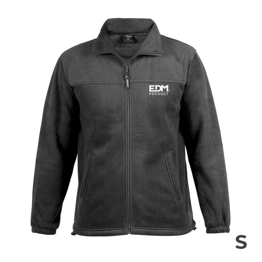 CHAQUETA POLAR FLEECE 280g/m² CON CREMALLERA TALLA-S
