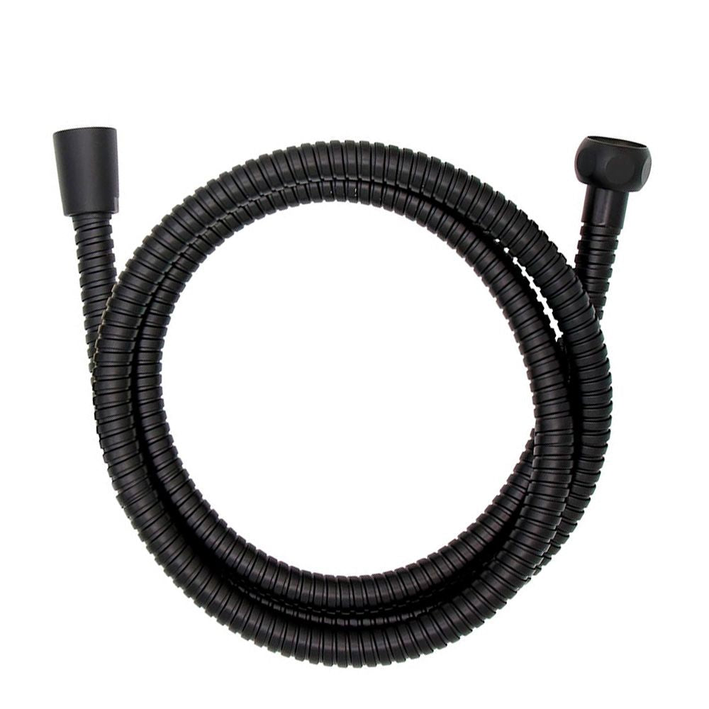 FLEXO DE DUCHA DE ACERO INOXIDABLE 150 cm NEGRO