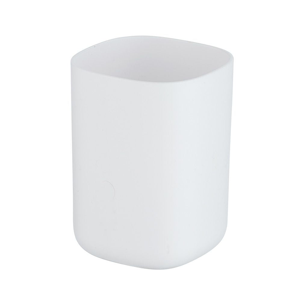 VASO PARA CEPILLO DE DIENTES DAVOS BLANCO MATE