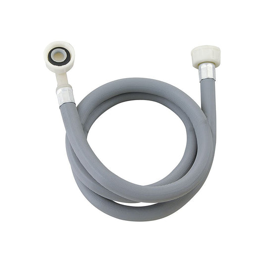 MANGUERA DE ENTRADA DE AGUA DE LAVADORA 1,5 m TUERCAS DE PLASTICO 3/4"-3/4"
