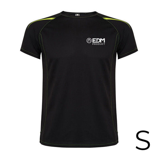 CAMISETA DEPORTIVA NEGRA TALLA-S ROLY