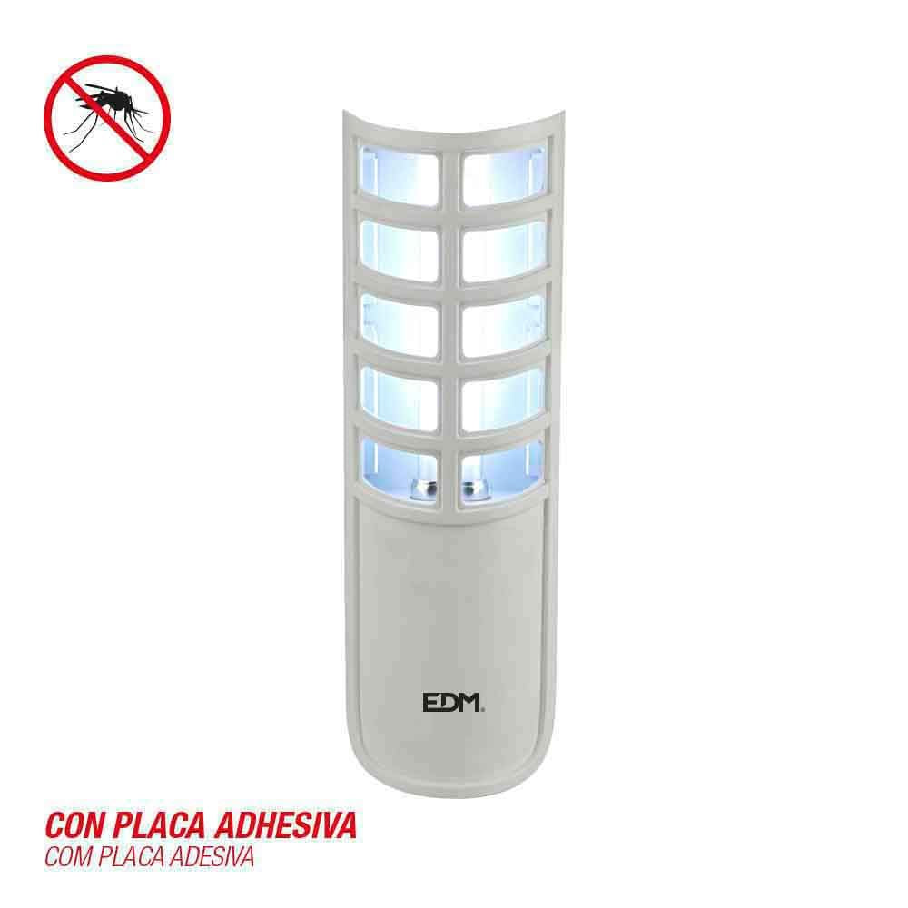 ATRAPA INSECTOS ELÉCTRICO CON PLACA ADHESIVA, USO INTERIOR, 9W; 50 m²; 9 x 7,5 x 27,5 cm