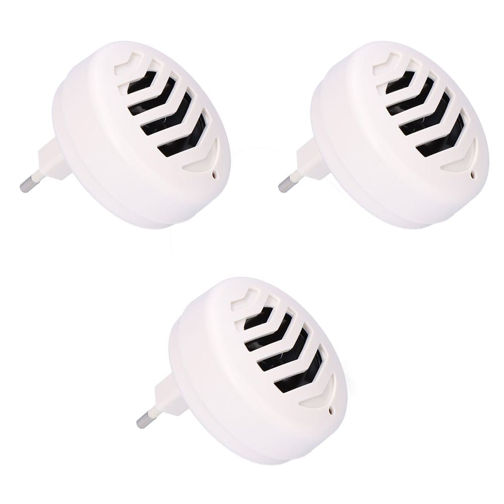 REPELENTE DE PLAGAS ULTRASÓNICO PARA USO INTERIOR, 3 uds