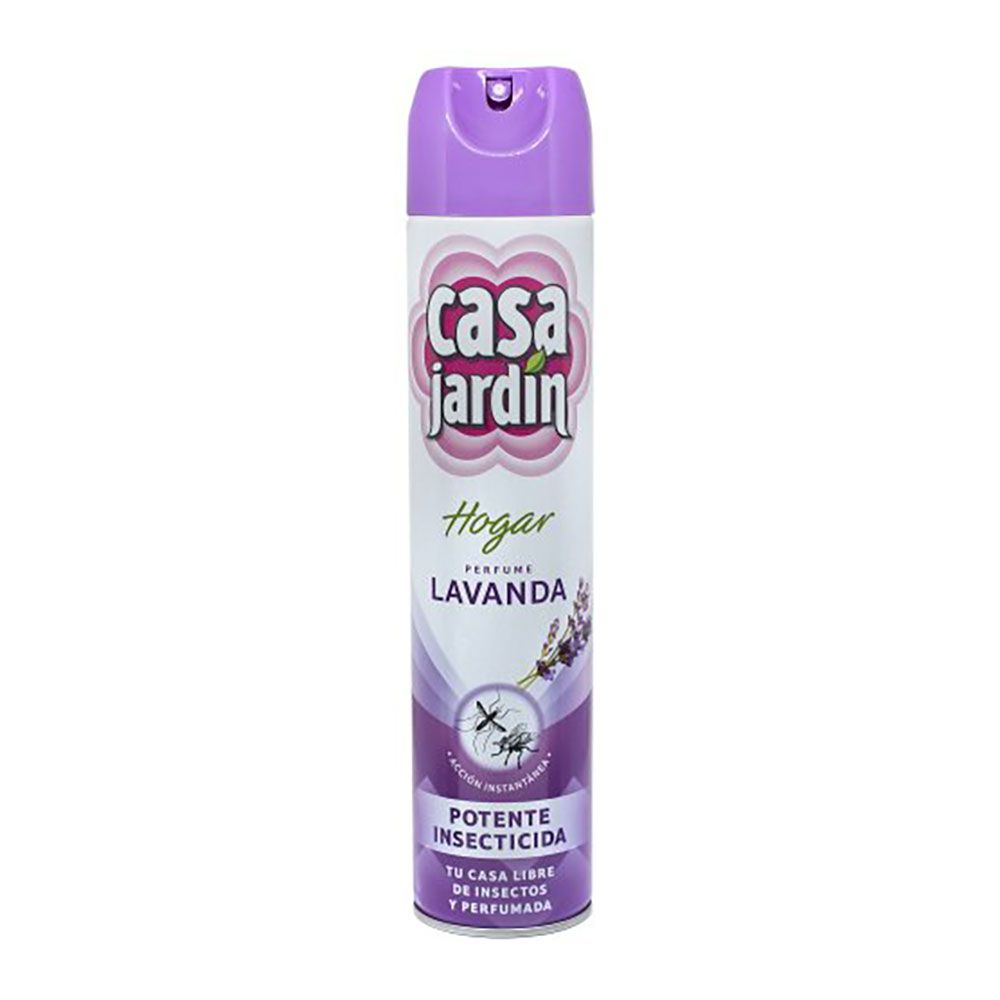 INSECTICIDA HOGAR CON AROMA A LAVANDA 600 ml