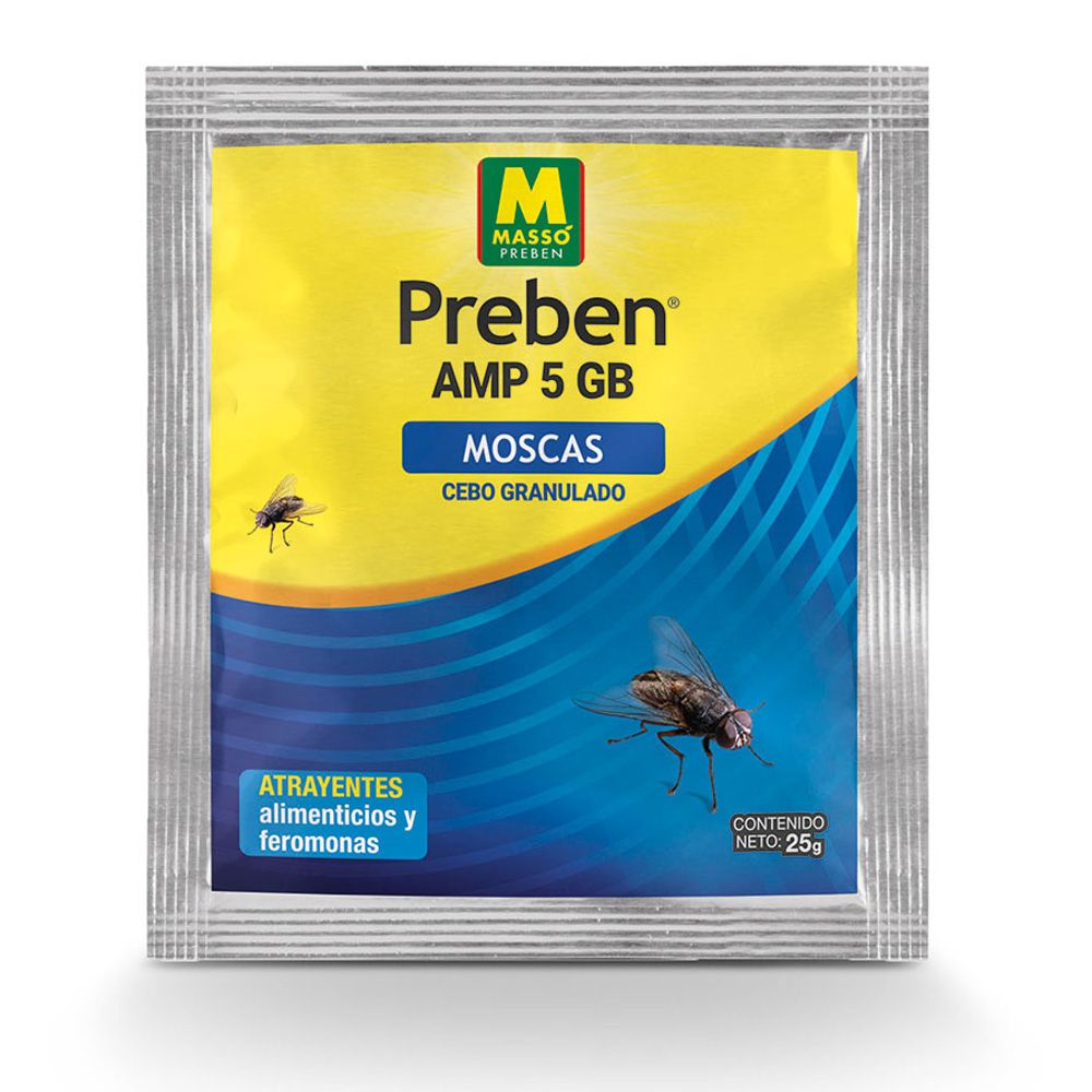 CEBO GRANULADO PARA MOSCAS 25 g