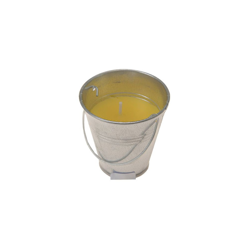 VELA CITRONELA CON RECIPIENTE METÁLICO 30 g Ø6,5 cm