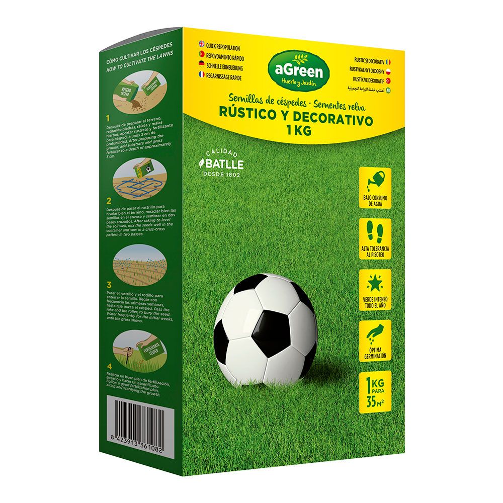 CÉSPED RUSTICO Y DECORATIVO 1 kg