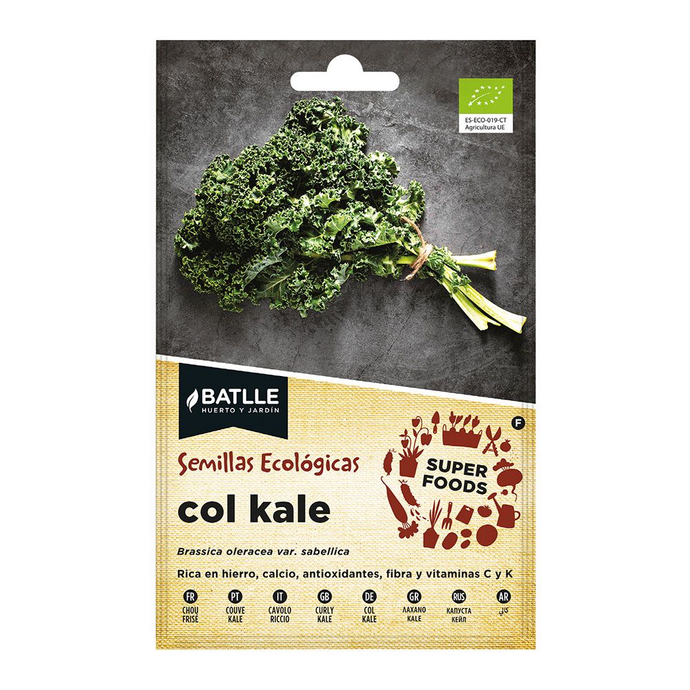 SOBRE CON SEMILLAS ECO "SUPER FOODS" DE KALE