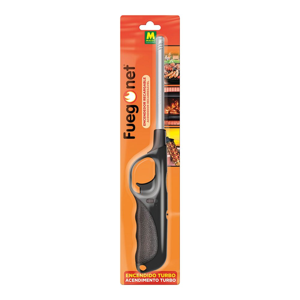ENCENDEDOR RECARGABLE FUEGONET, COLORES / MODELOS SURTIDOS