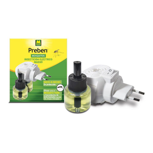 APARATO DIFUSOR LÍQUIDO INSECTICIDA MOSQUITOS 33 ml + RECAMBIO
