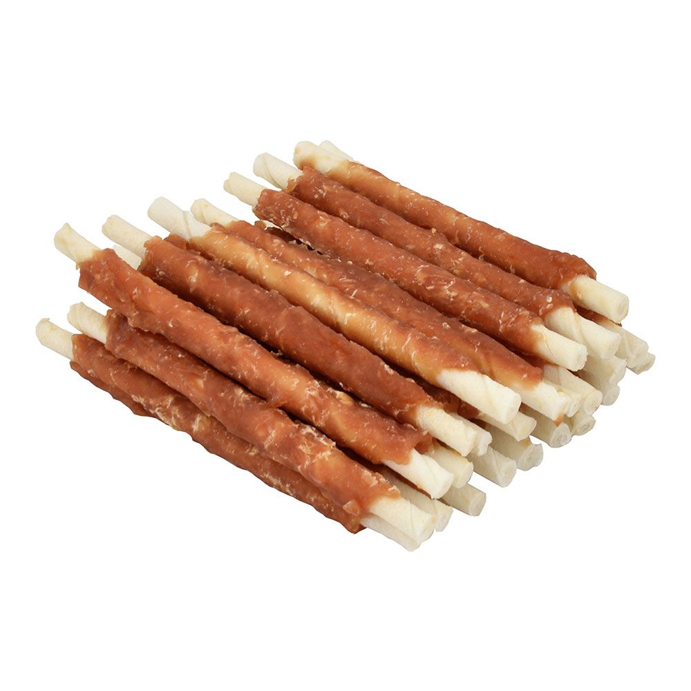 SNACK NYC FARM, PALITOS CON POLLO DE 12,5 cm PARA PERROS, BOLSA 500 g