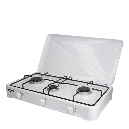 COCINA DE GAS ESMALTADA 3 FUEGOS