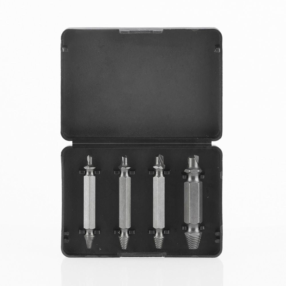 BROCAS PARA EXTRAER TORNILLOS DAÑADOS, PACK 4 uds