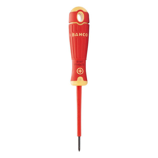 DESTORNILLADOR BAHCOFIT PHILLIPS AISLADO PH1 x 80 mm