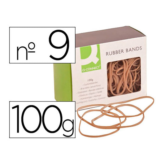 GOMILLAS ELÁSTICAS 100 g N°9 90 x 2 mm
