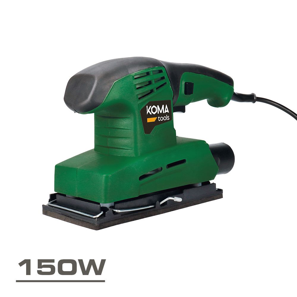 LIJADORA ORBITAL ELECTRICA 150 W, 252 x 158 mm