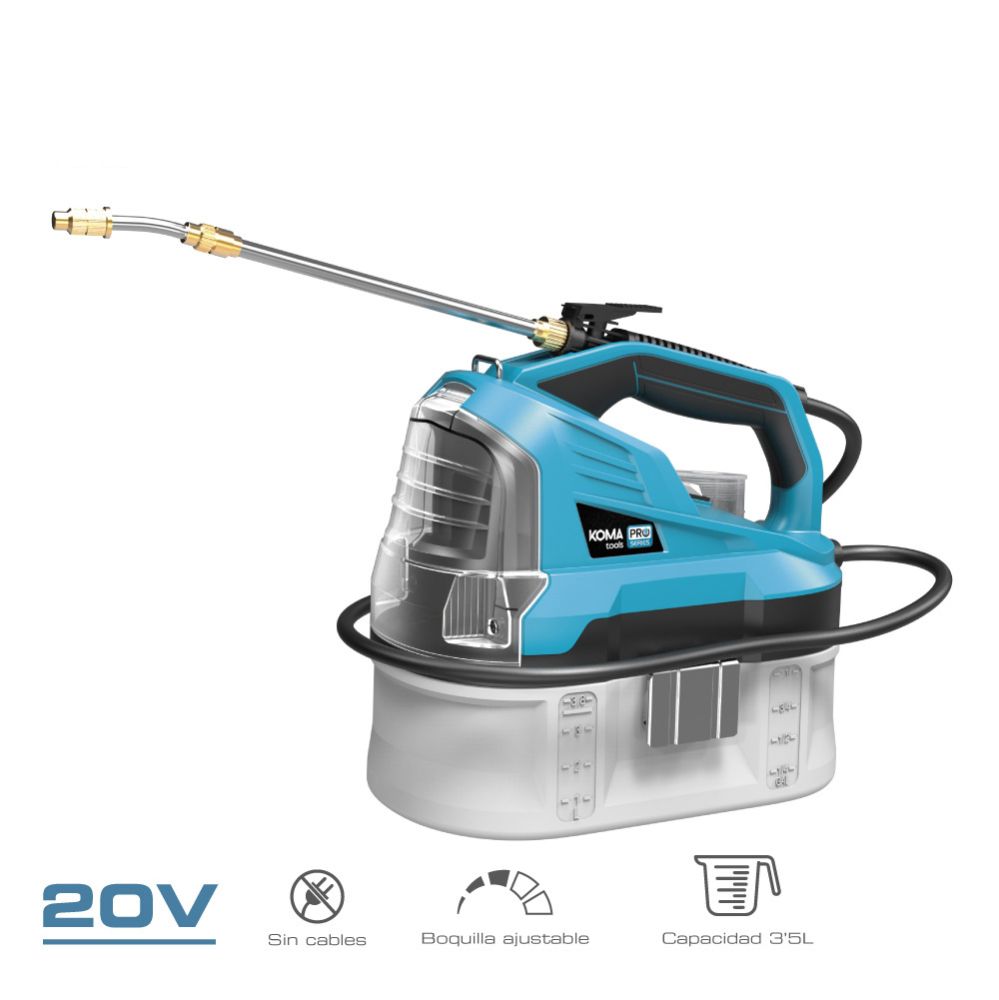 PULVERIZADOR / SULFATADORA 20 V (SIN BATERÍA NI CARGADOR)