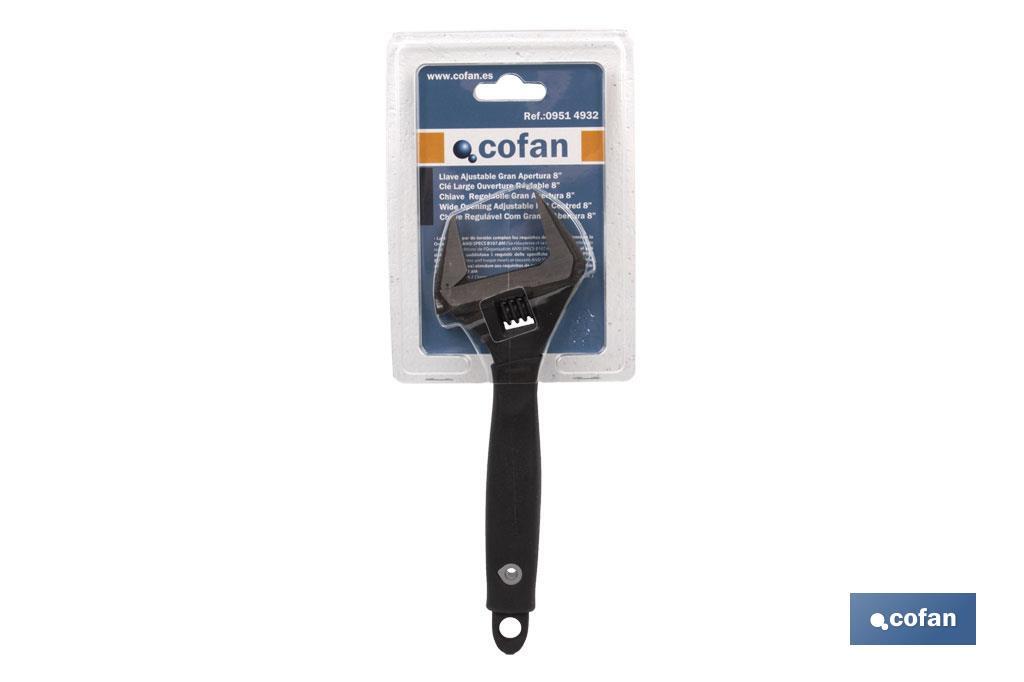 LLAVE AJUSTABLE GRAN APERTURA 6