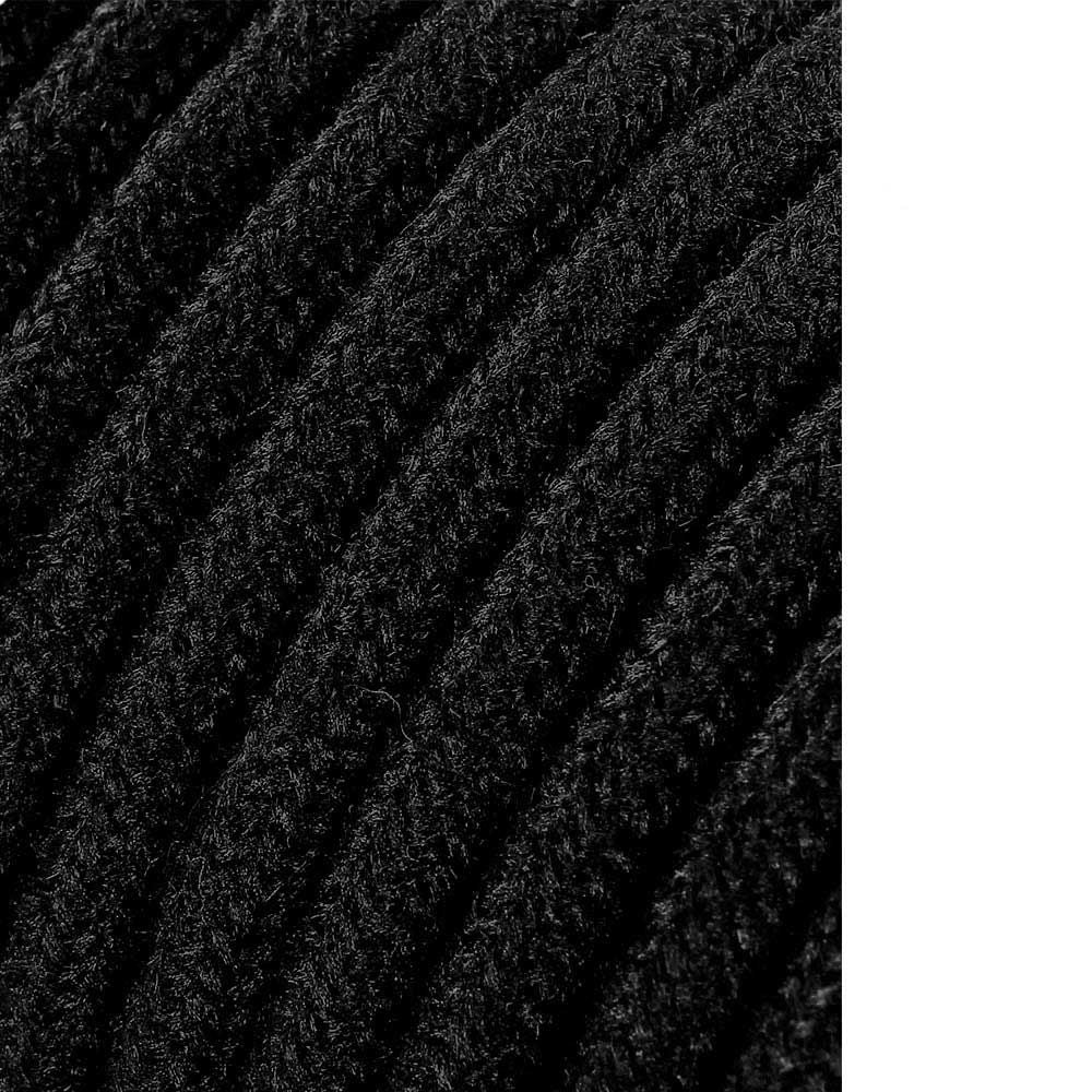 CARRETE CABLE CORDÓN TUBULAR H03VV-F 2 x 0,75 mm² NEGRO, 25 m