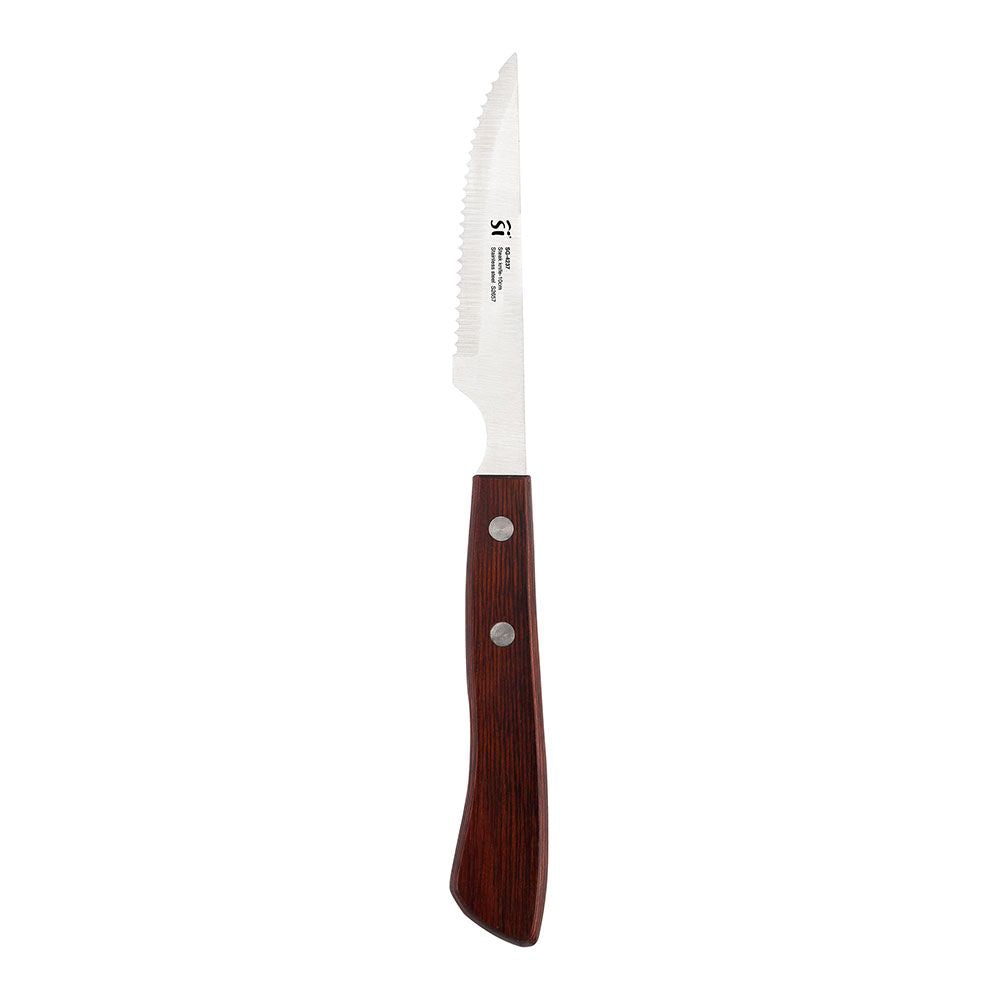 CUCHILLO CHULETERO PAKKA DE ACERO INOXIDABLE 10 cm