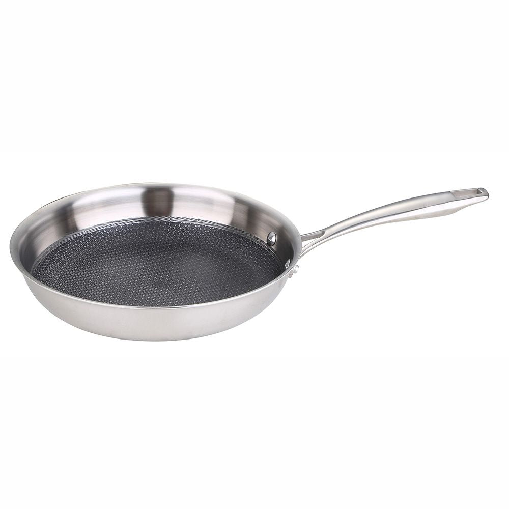 SARTÉN DE ACERO INOXIDABLE HI-TECH 3  Ø28 cm