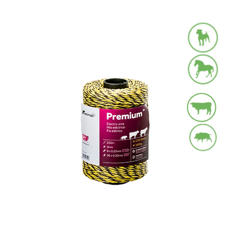 CUERDA  CORD CONDUCTOR 3 mm 200 m