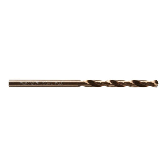 BROCA PARA METAL HSS COBALTO RECTIFICADA, Ø3,00 x 61 mm