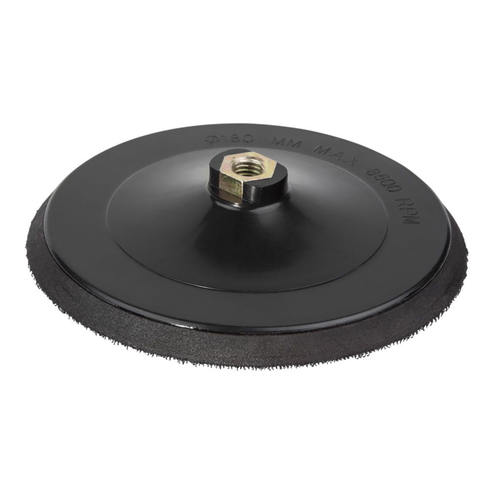 PLATO ABRASIVO AUTOADHERENTE PARA AMOLADORA M14 DE Ø180 mm