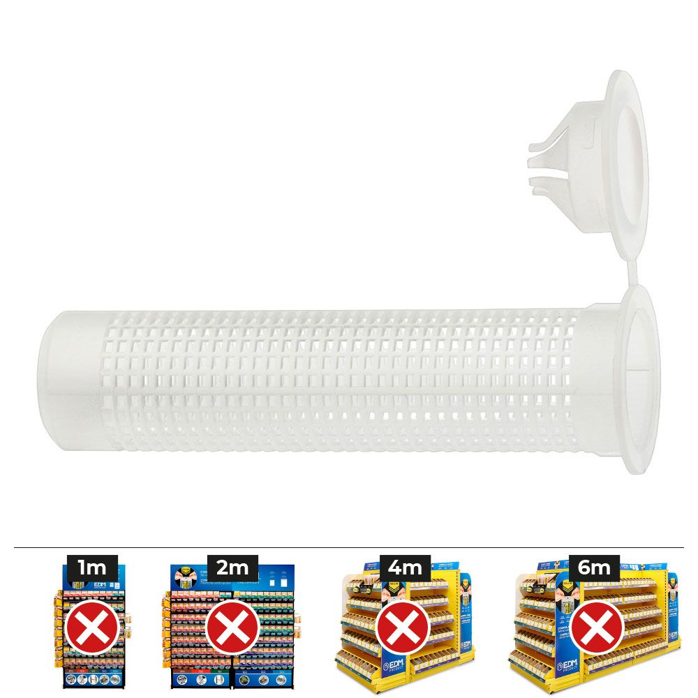 TAMIZ DE PLÁSTICO SH 20 - 130 Ø20  x 130 mm, CAJA 20 uds