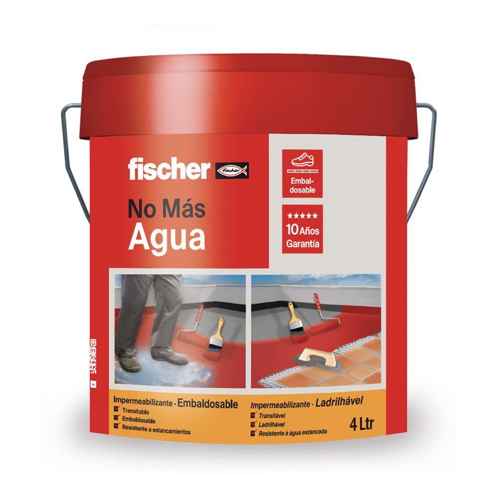 IMPERMEABILIZANTE EMBALDOSABLE TERRACOTA 4 L
