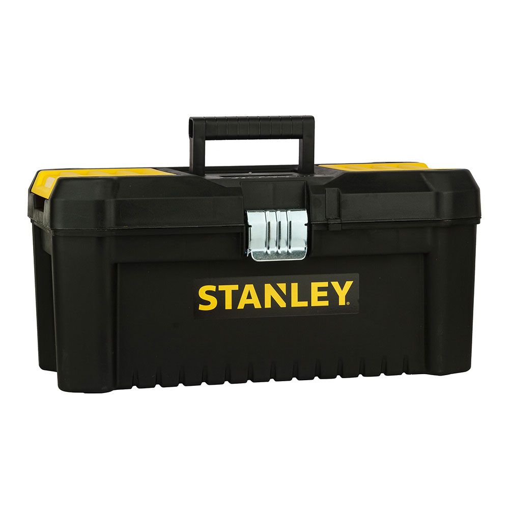 CAJA DE HERRAMIENTAS DE PLÁSTICO CON CIERRES DE METAL 16 pulg / 40 cm