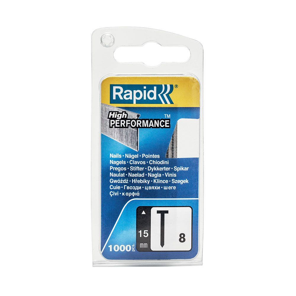 BLISTER 1000 CLAVOS Nº 8 15mm 40109533  RAPID