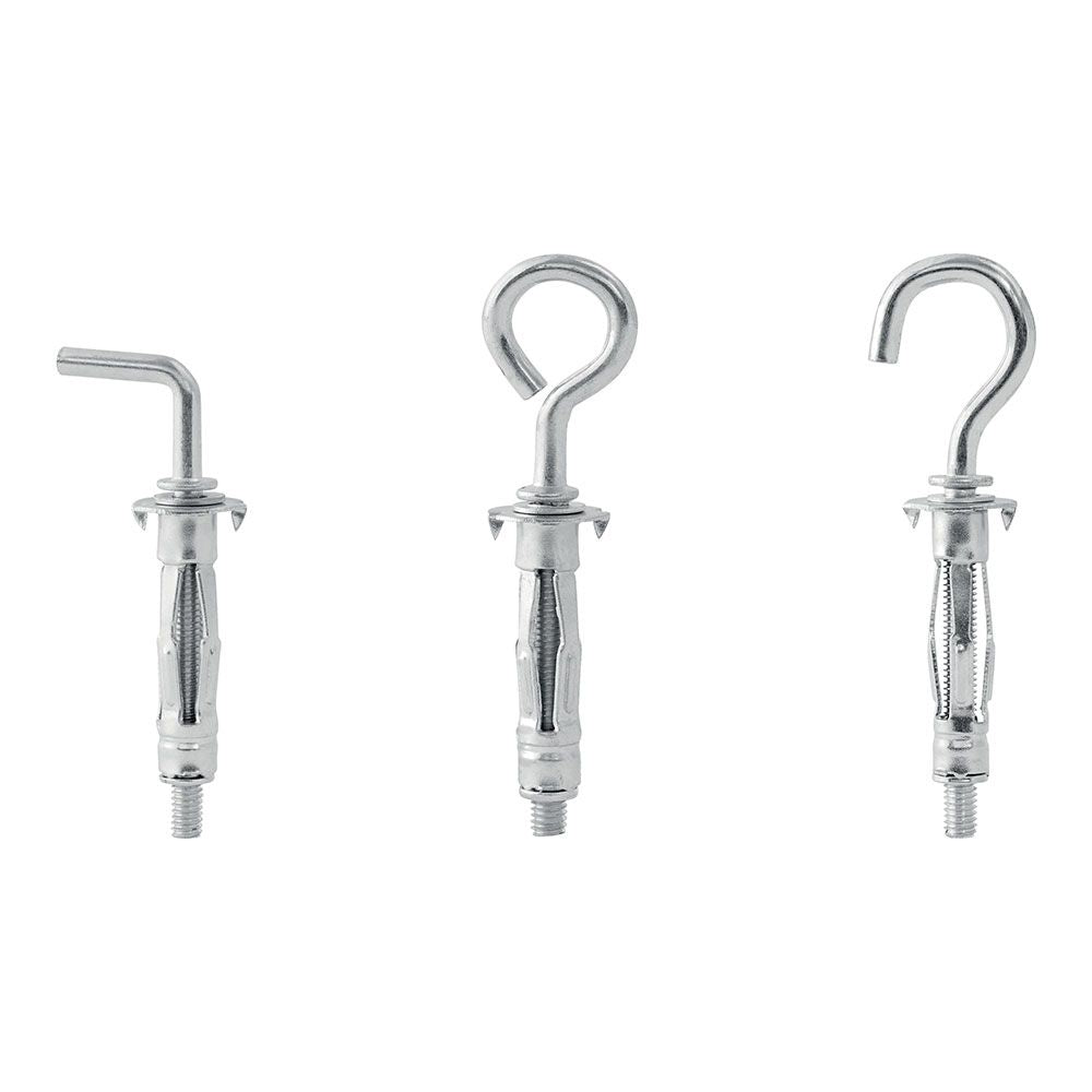 TACO DE EXPANSIÓN METÁLICO Ø8X32 TORNILLO Ø4 (BOLSA 12 unid)