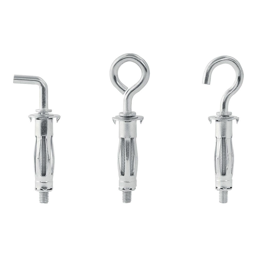 TACO DE EXPANSIÓN METÁLICO Ø11X37 TORNILLO Ø5 (BOLSA 12 unid)