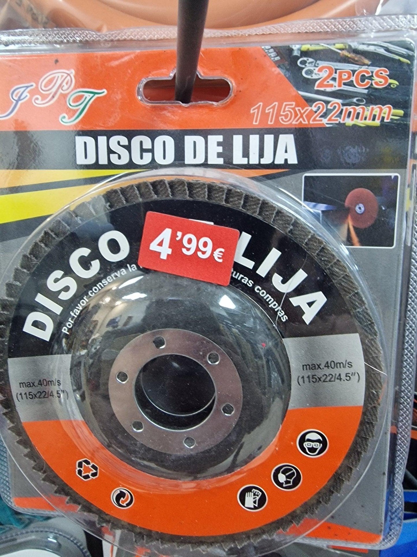 2 Discos de Lijas - Pinturas y Tarimas Ideas