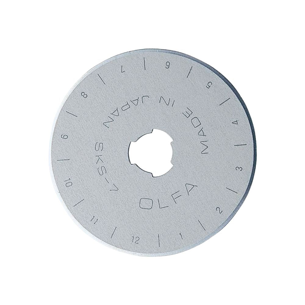 CUCHILLA CIRCULAR RB45-1 PLATEADA 45 x 0,3 mm