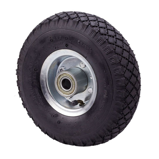 RUEDA NEUMÁTICA CON NUCLEO METÁLICO Y RODAMIENTO DE BOLAS, CARGA MÁX. 175 kg, Ø 26 cm