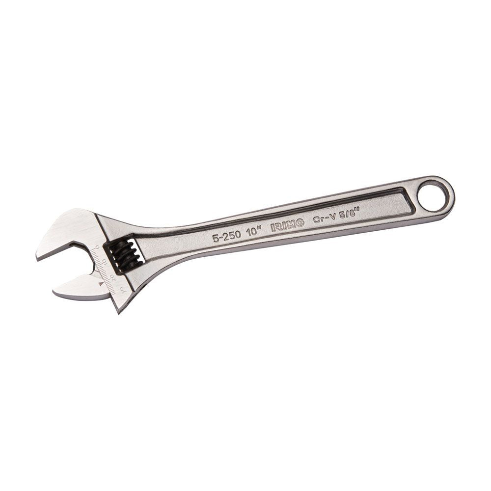 LLAVE AJUSTABLE (INGLESA) DE MOLETA CENTRAL 6 pulg CROMADA