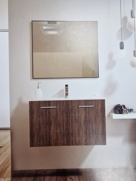 Koibath Palma Bathroom Furniture With Built-In White Sink