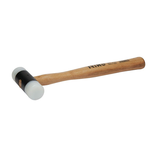 MARTILLO DE NYLON CON MANGO DE MADERA, Ø22 mm