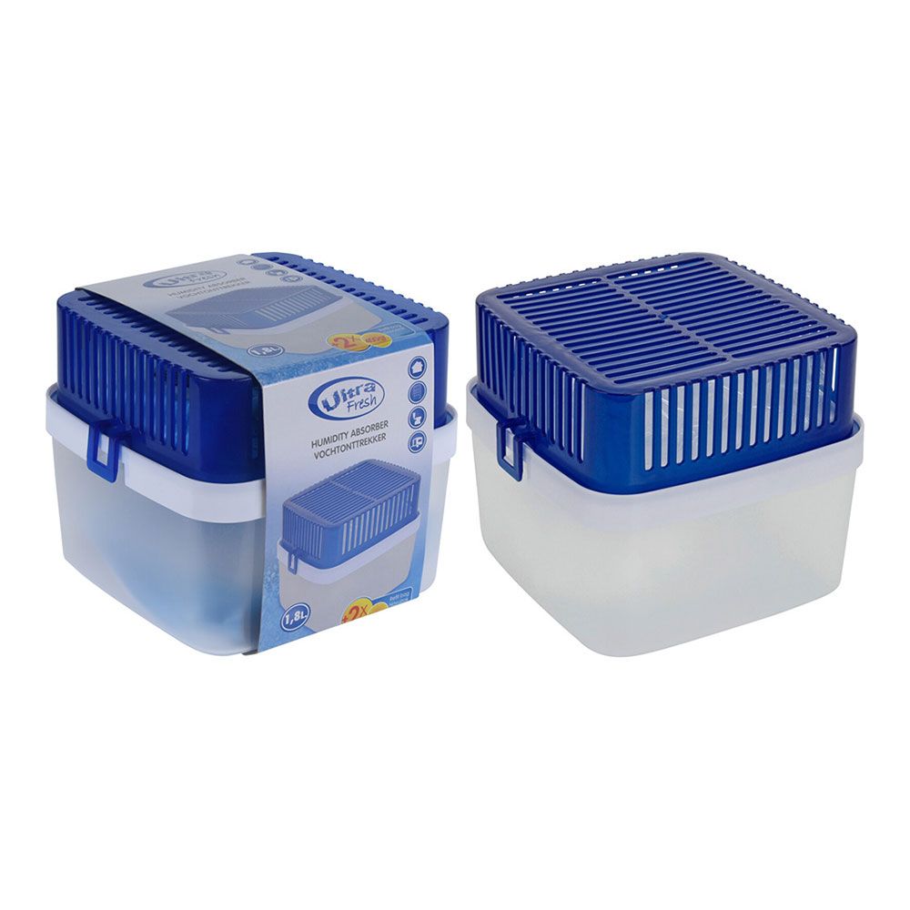 DESHUMIDIFICADOR 1,8 l + 2 CARGAS DE 400 g