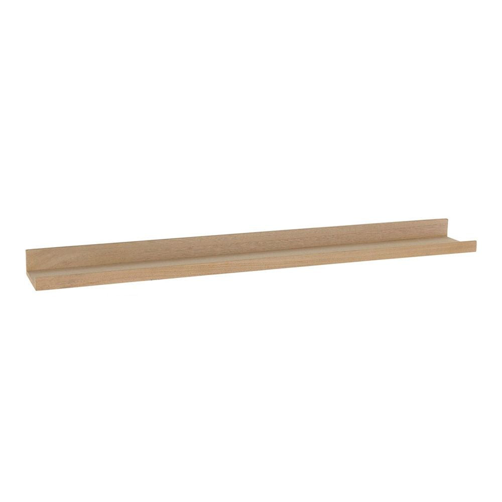 ESTANTERÍA COLOR MADERA 770 x 100 x 40 mm
