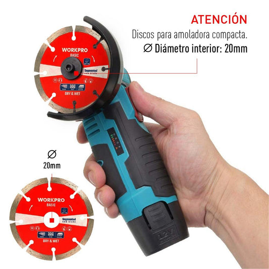 DISCO DIAMANTADO SEGMENTADO BASIC Ø110 x 20 mm