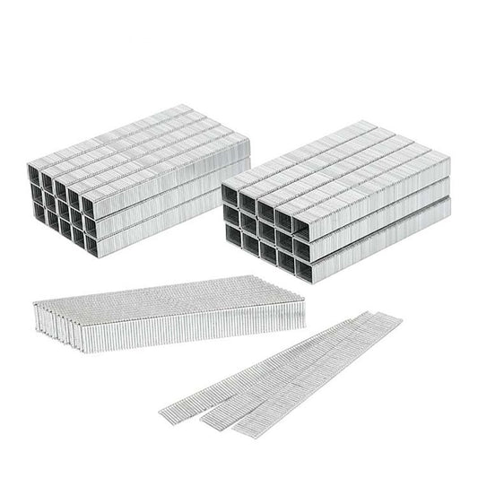 GRAPAS VARIADAS, 20GA T50 10 mm, 12mm +  CLAVOS 18GA F 15 mm, 7500 uds