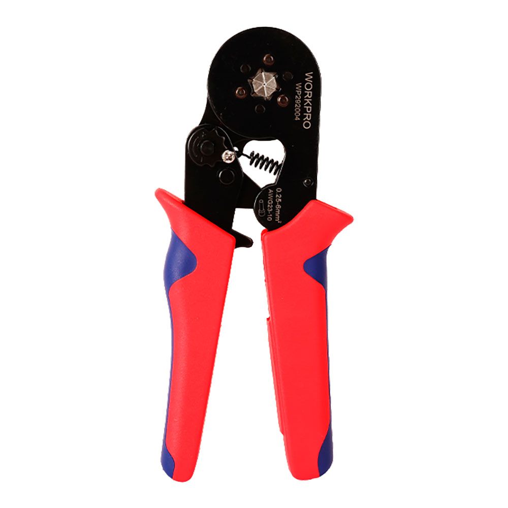 CRIMPADORA PUNTERAS ELECTRICAS, PRENSADO HEXAGONAL 175 mm; 0,25 - 06,00 mm²