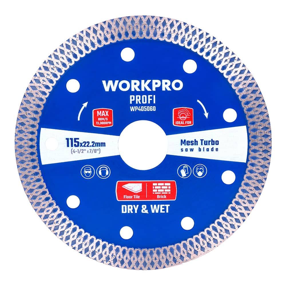 DISCO DIAMANTADO CONTINUO MESH TURBO PROFI Ø115 x 22,2 mm